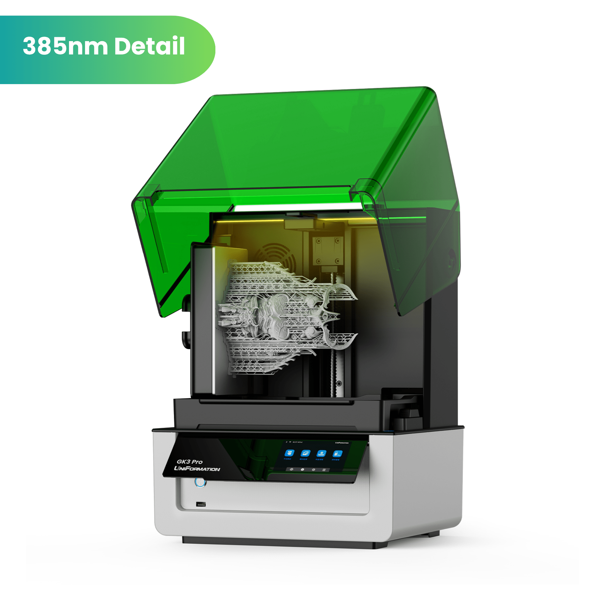 UniFormation GK3 Pro 16K Resin 3D Printer