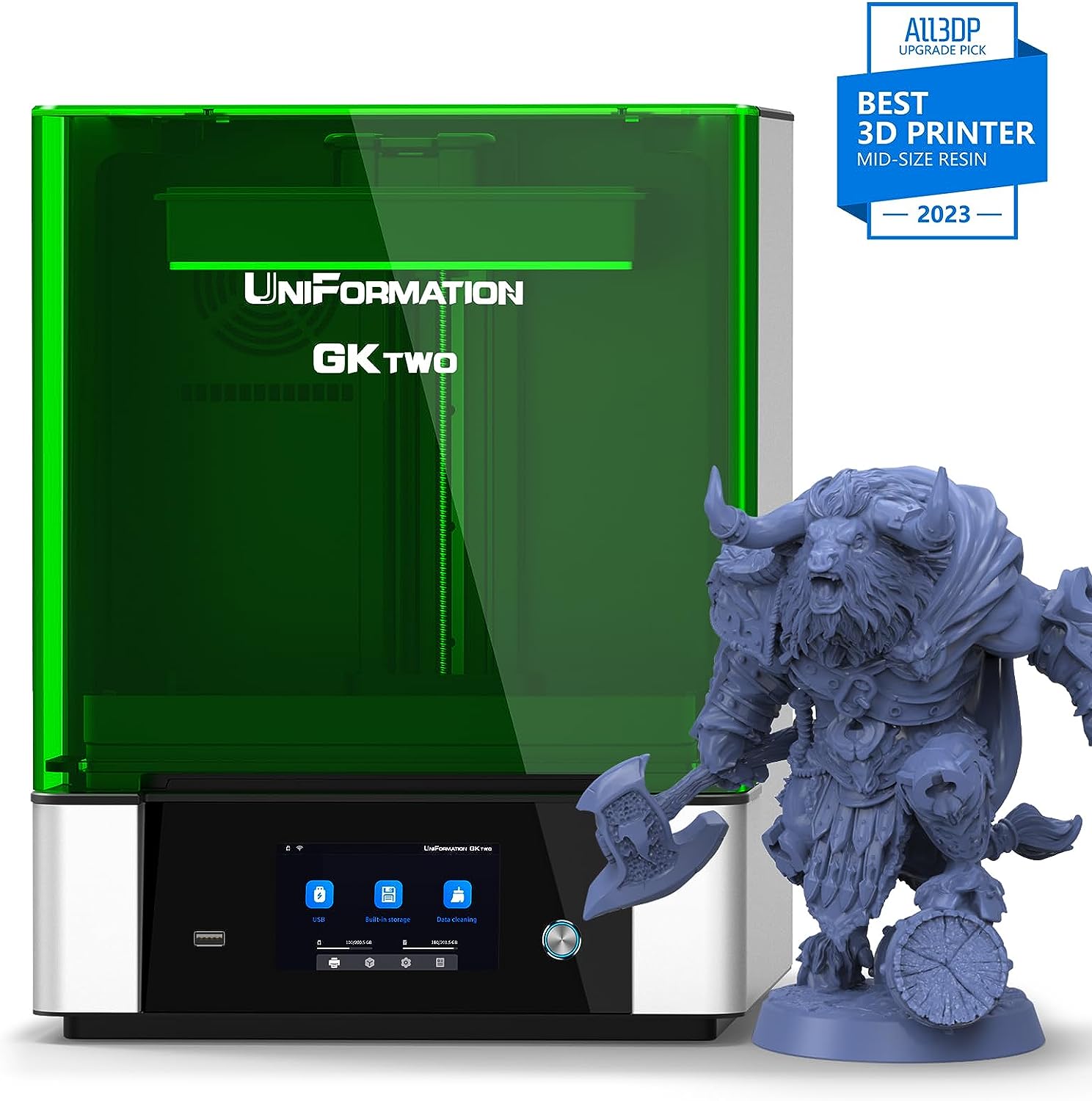 Uniformation GKtwo LCD 8K 3D Resin Printer 10.3 Heating Air purification  228*128*245 Intelligent for Resin - AliExpress