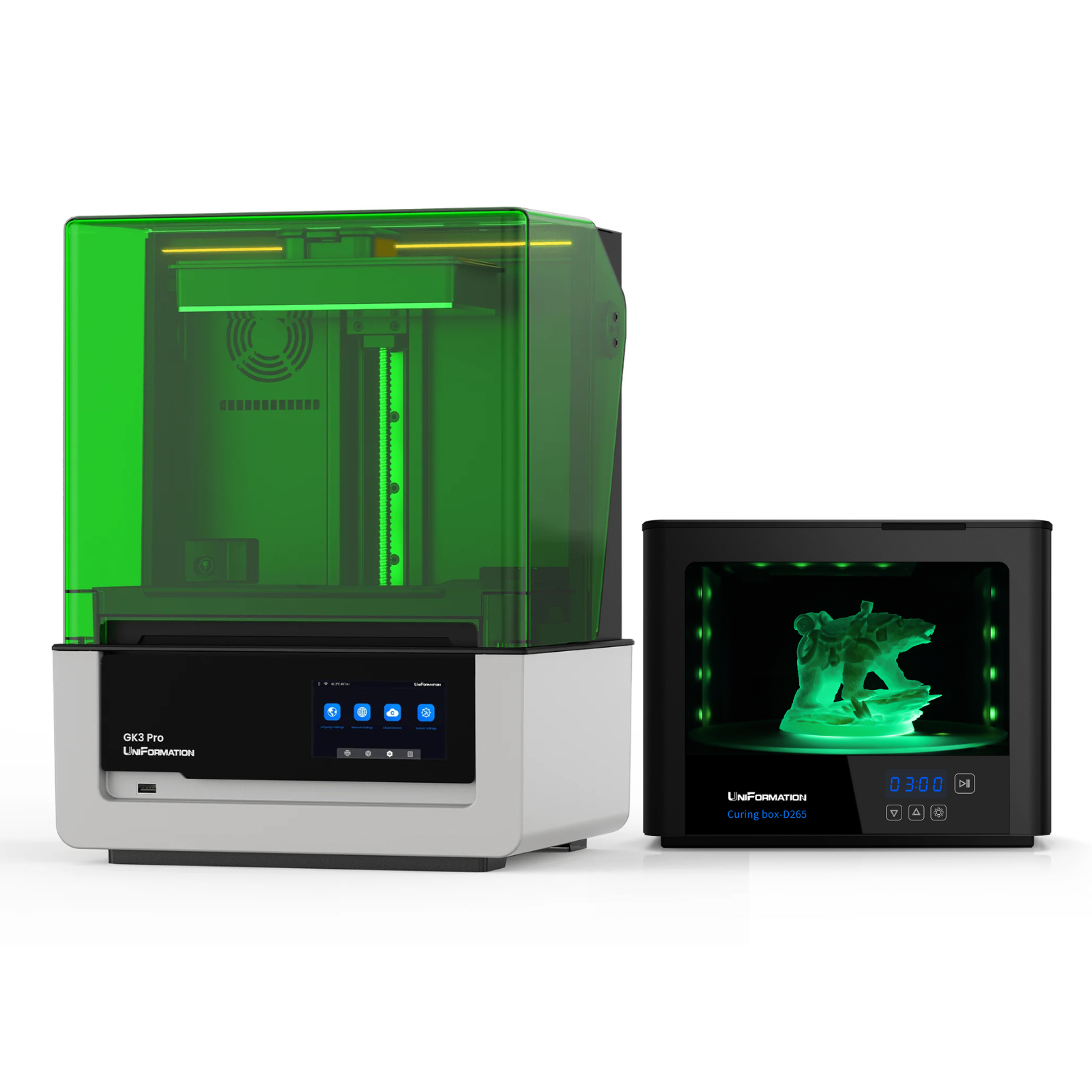 UniFormation GK3 Pro 16K Resin 3D Printer