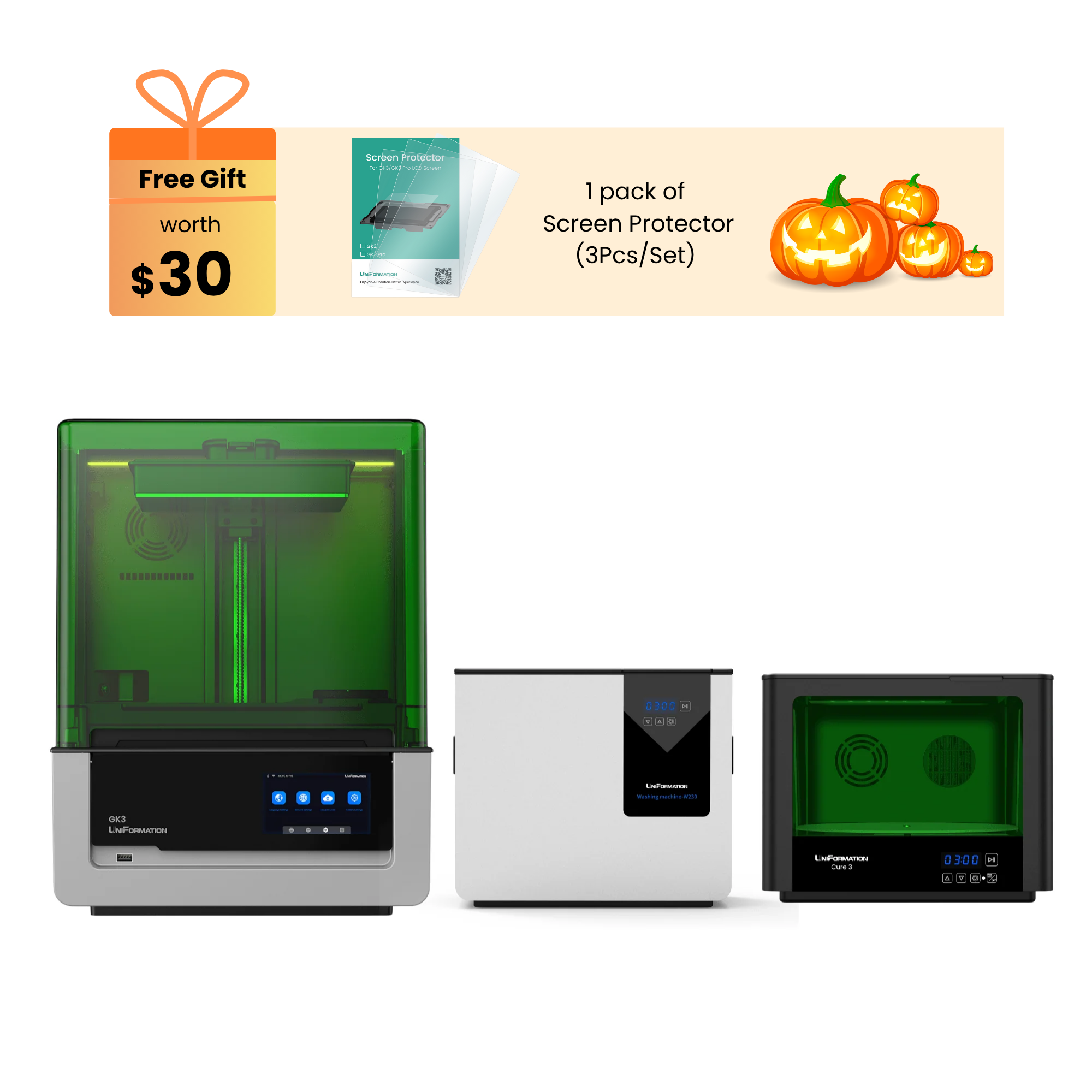 UniFormation GK3 16K Resin 3D Printer