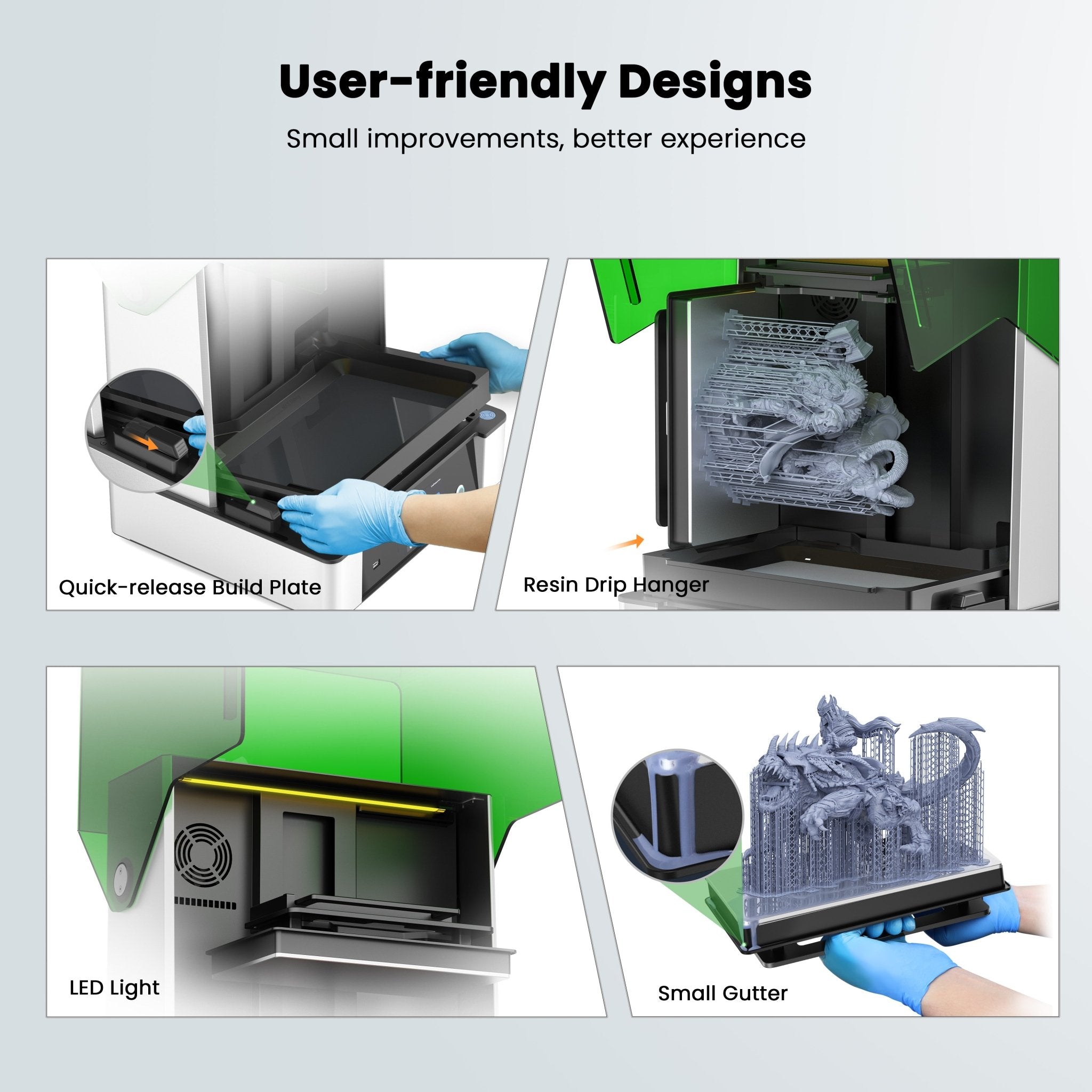resin 3d printer UniFormation 16K Resin Printer GK3 Ultra - UniFormation 3D Printer