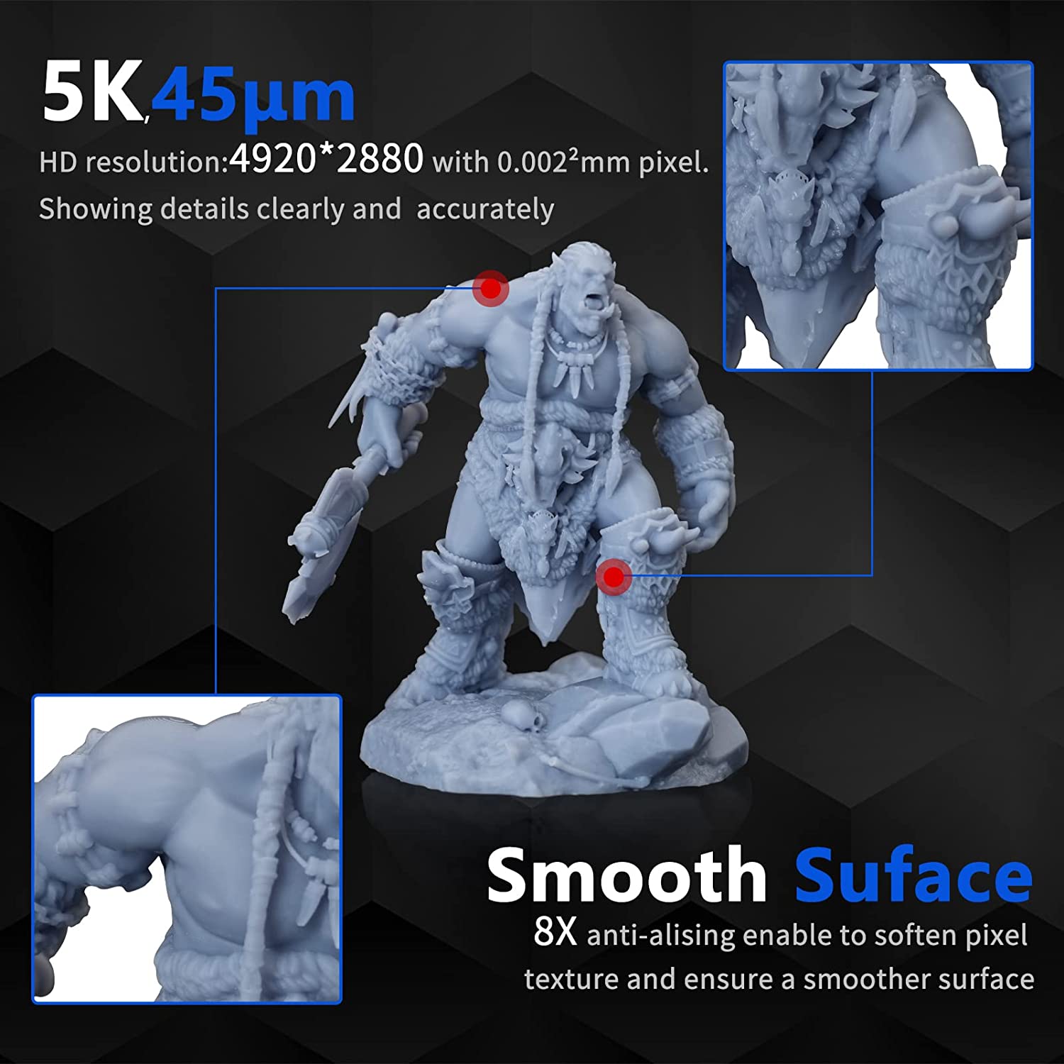 Uniformation 3D Resin Printer GKone 10.1&