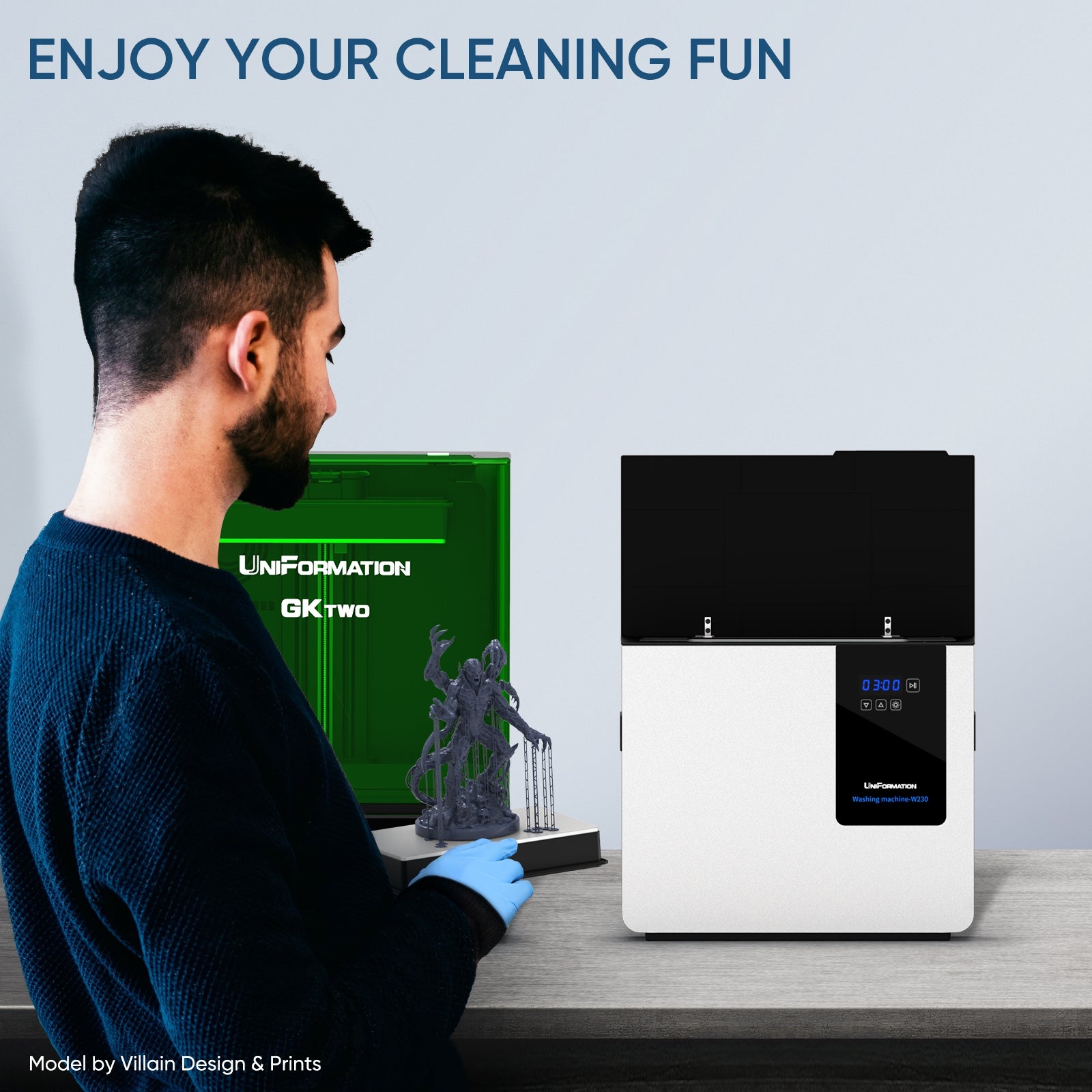 UniFormation Resin Wash Machine W230