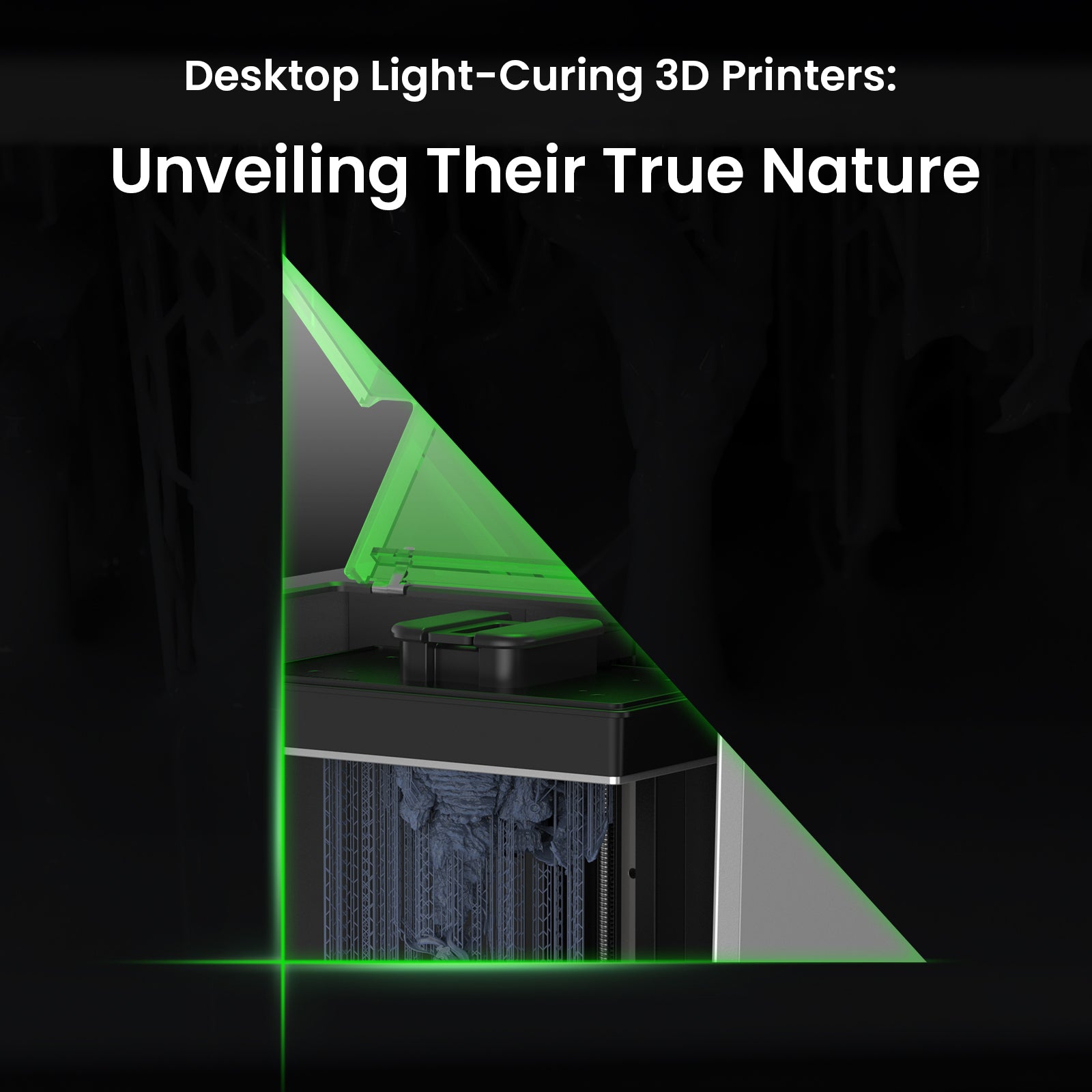 Revealing the true nature of desktop-grade light-curing 3D printers - UniFormation 3D Printer