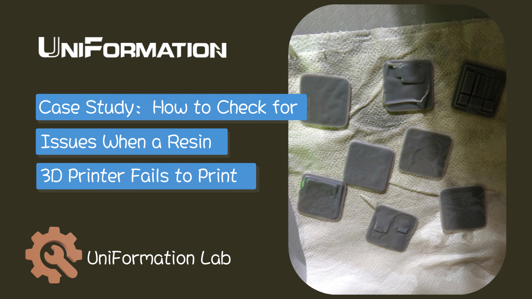 How to Check for Issues When a Resin 3D Printer Fails to Print