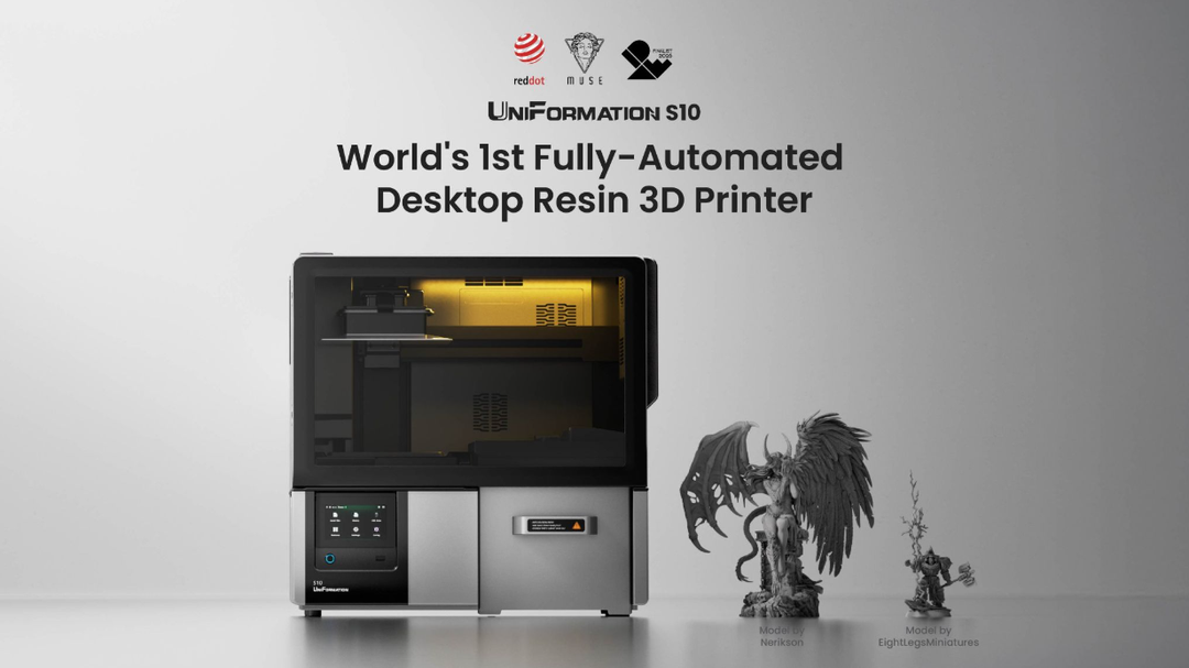File In. Clean Print Out: UniFormation’s New S10 Tackles Resin 3D Printing’s Messiest Problem