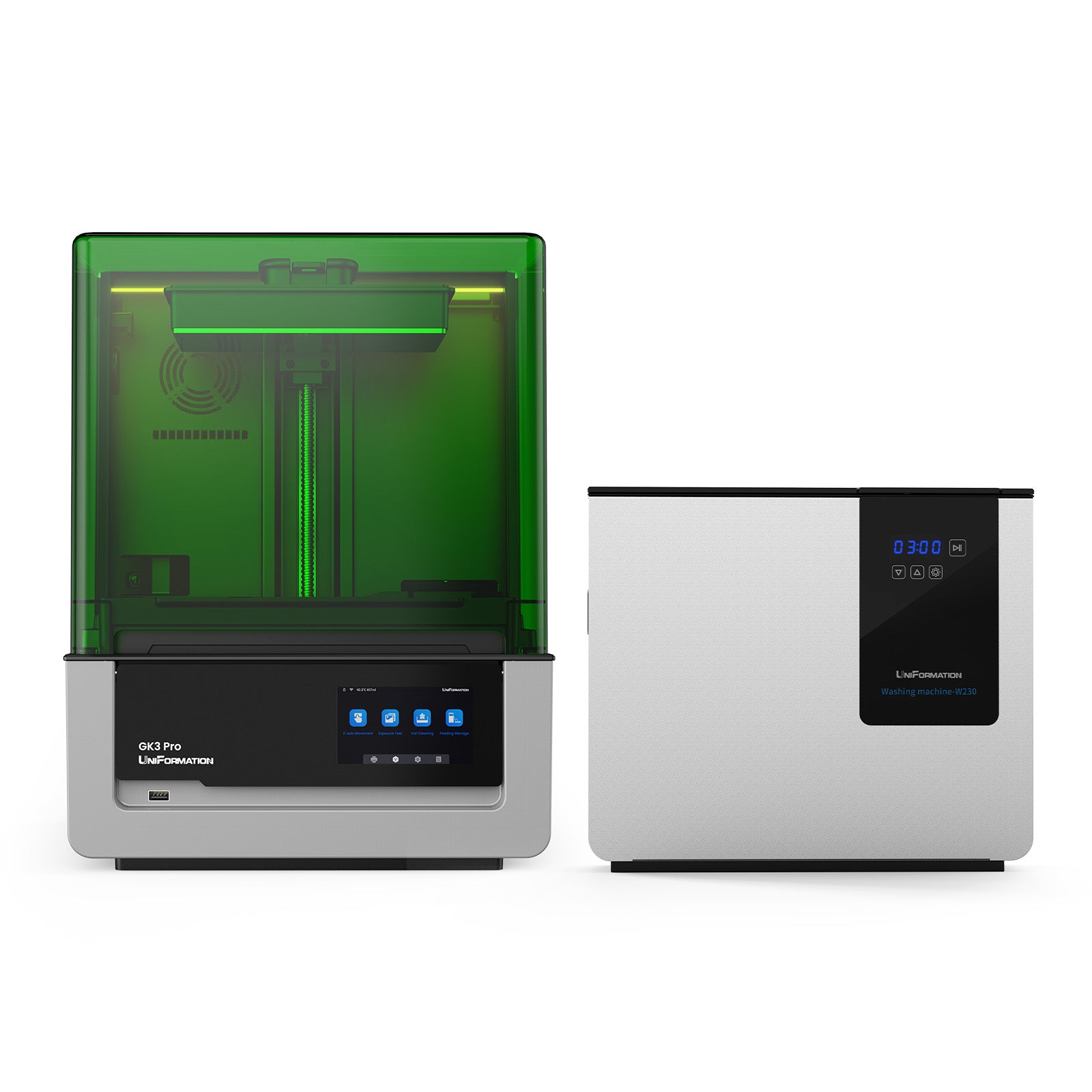 UniFormation GK3 Pro 16K Resin 3D Printer – UniFormation 3D Printer