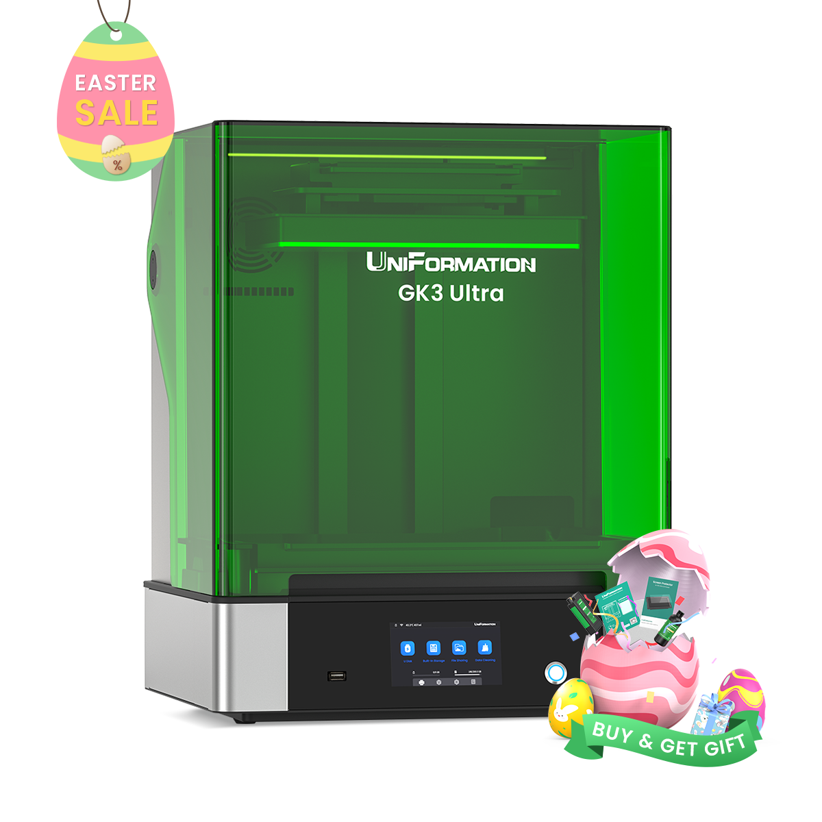 UniFormation 16K Resin Printer GK3 Ultra