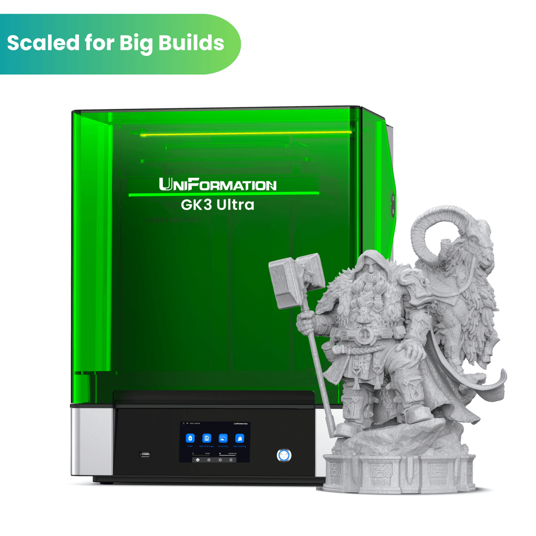 UniFormation GKtwo 10.3'' 8K Resin Printer