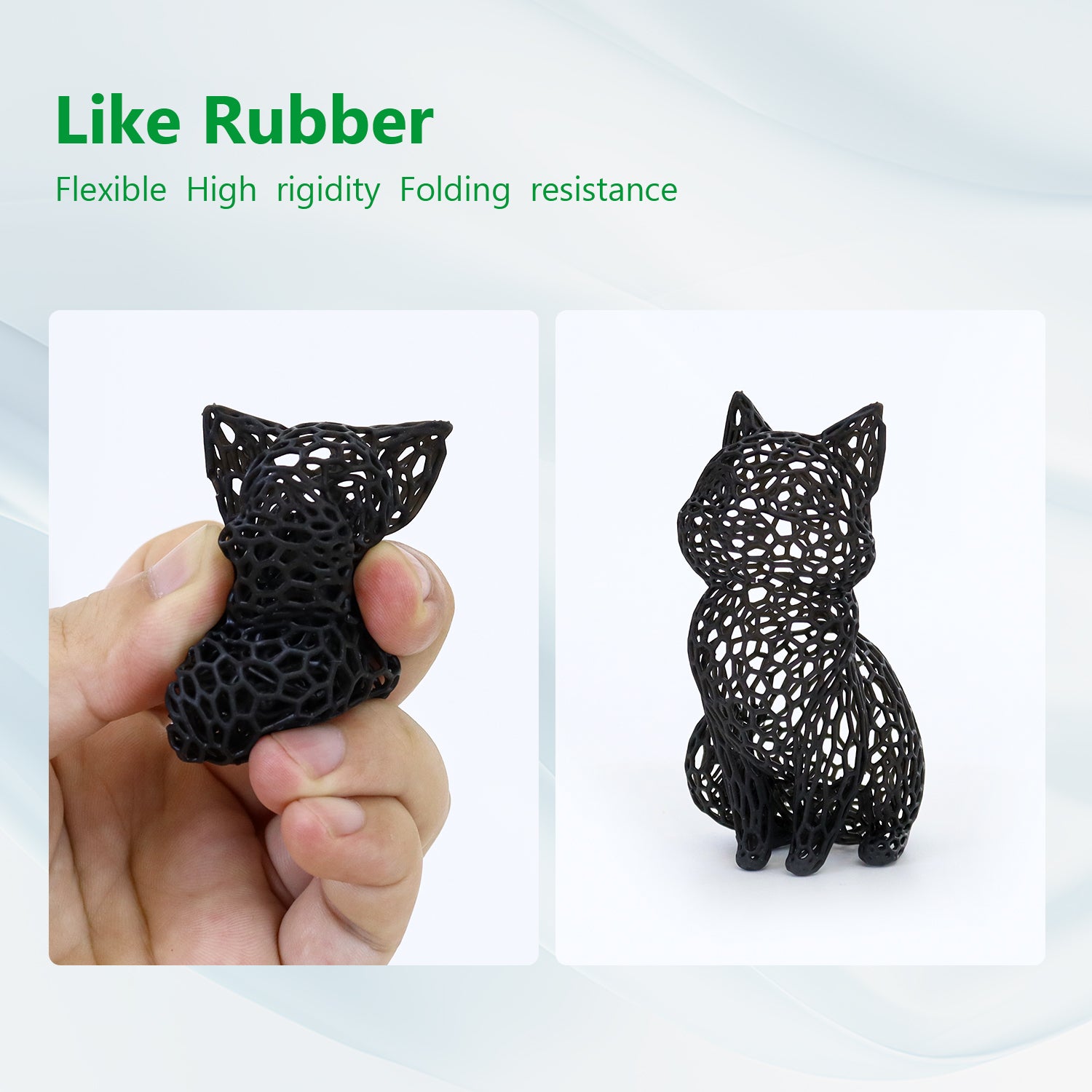 Resin Family: Flexible and Elastic
