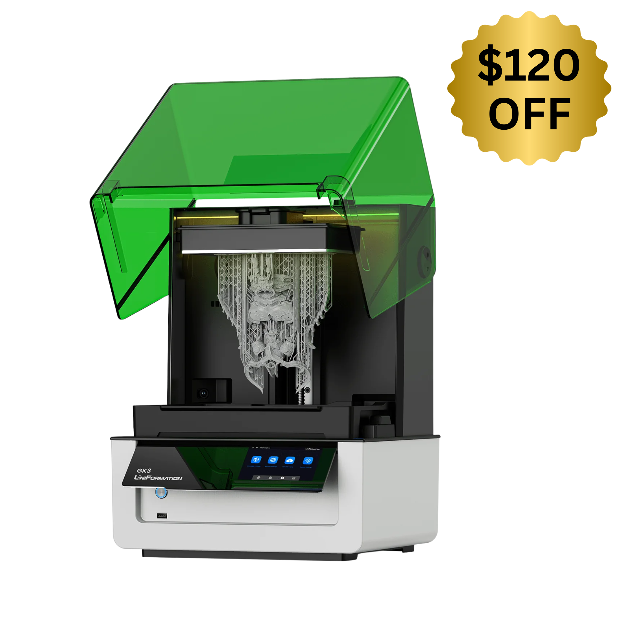 UniFormation GK3 16K Resin 3D Printer