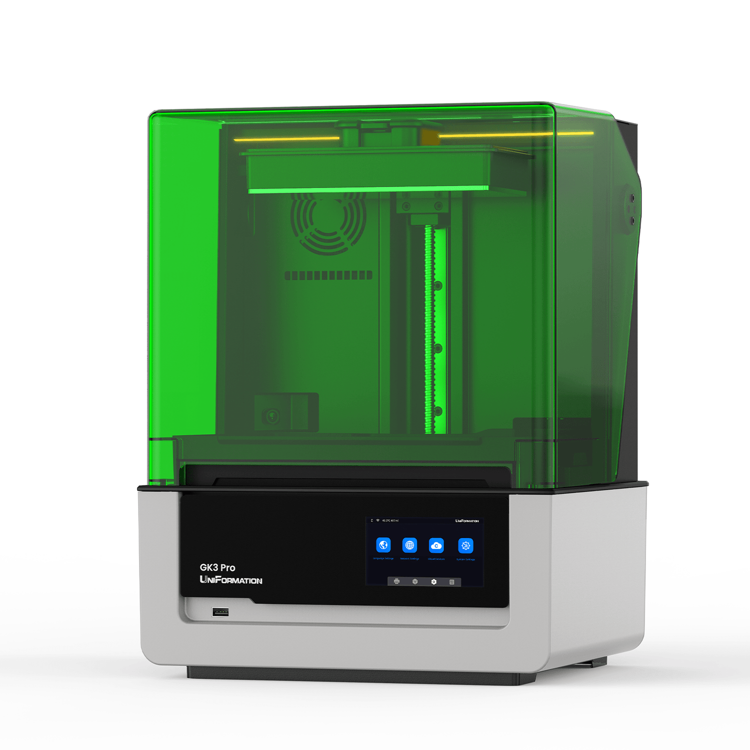 UniFormation GK3 Pro 16K Resin 3D Printer