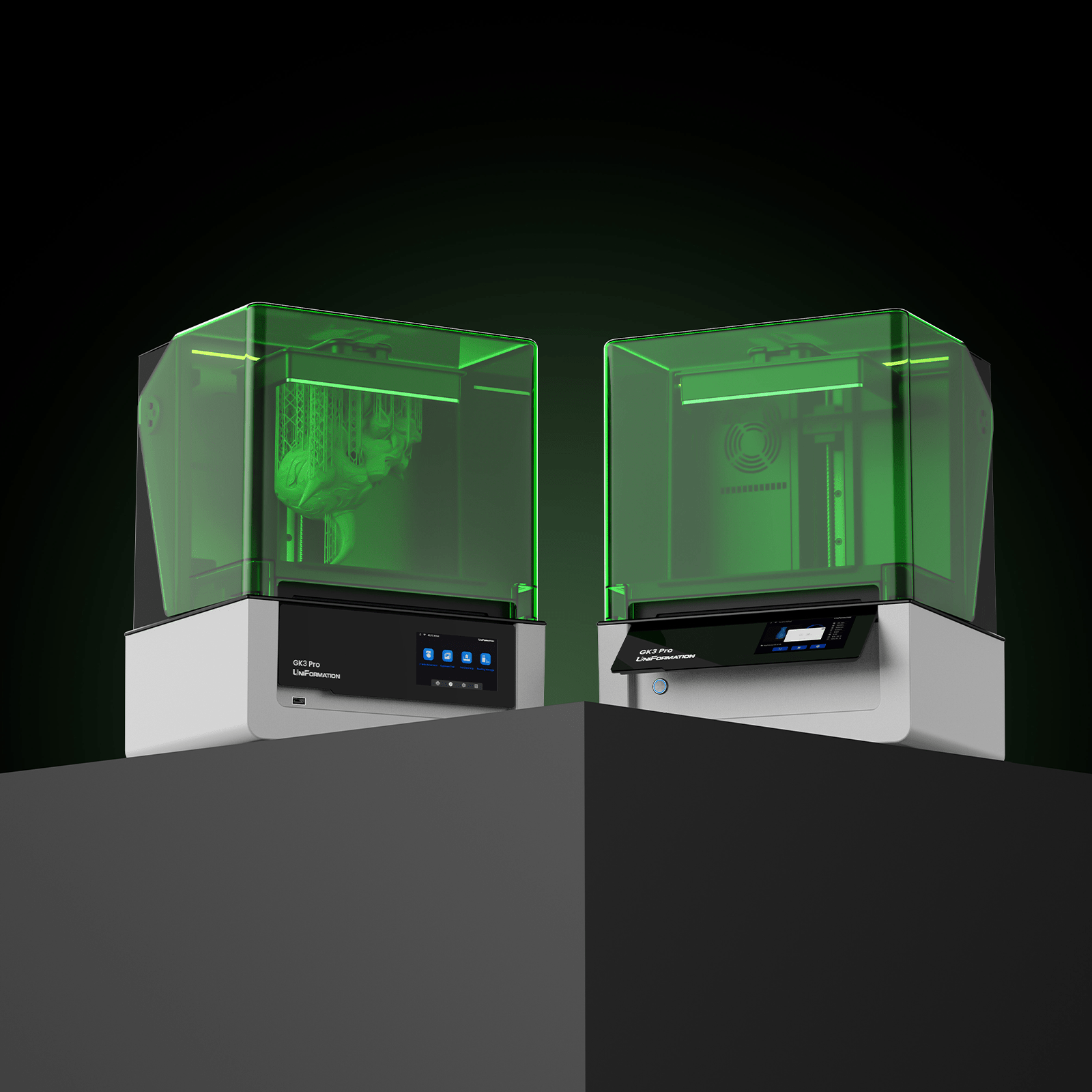 UniFormation GK3 Pro 16K Resin 3D Printer