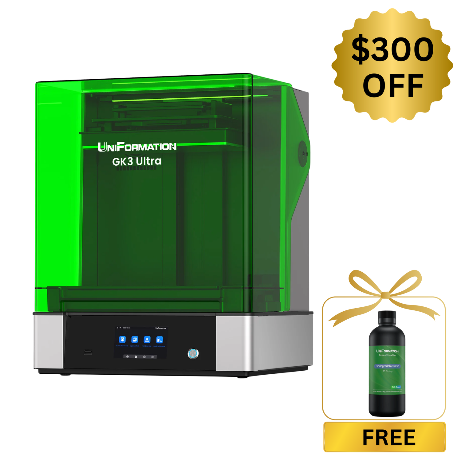 UniFormation 16K Resin Printer GK3 Ultra