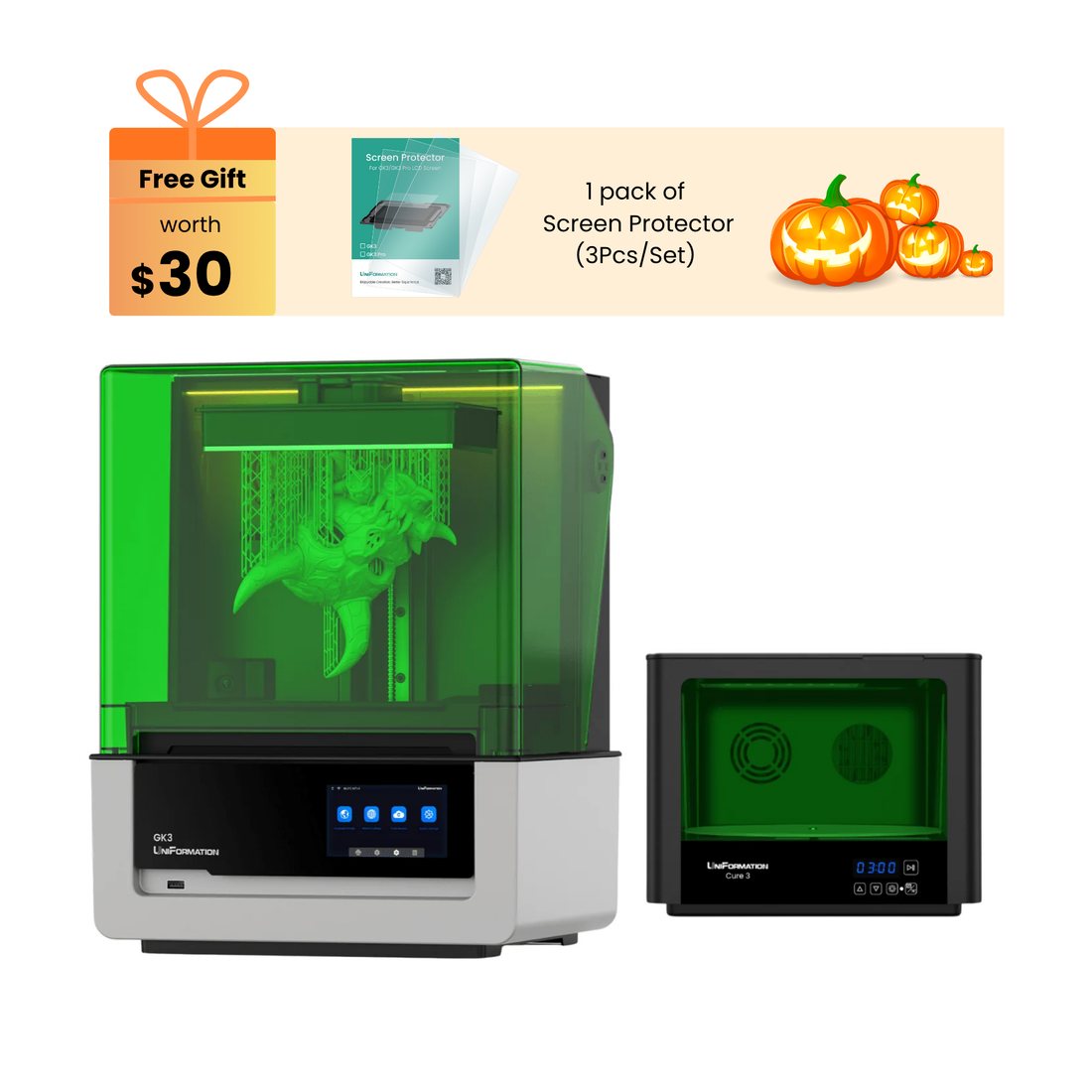 UniFormation GK3 16K Resin 3D Printer