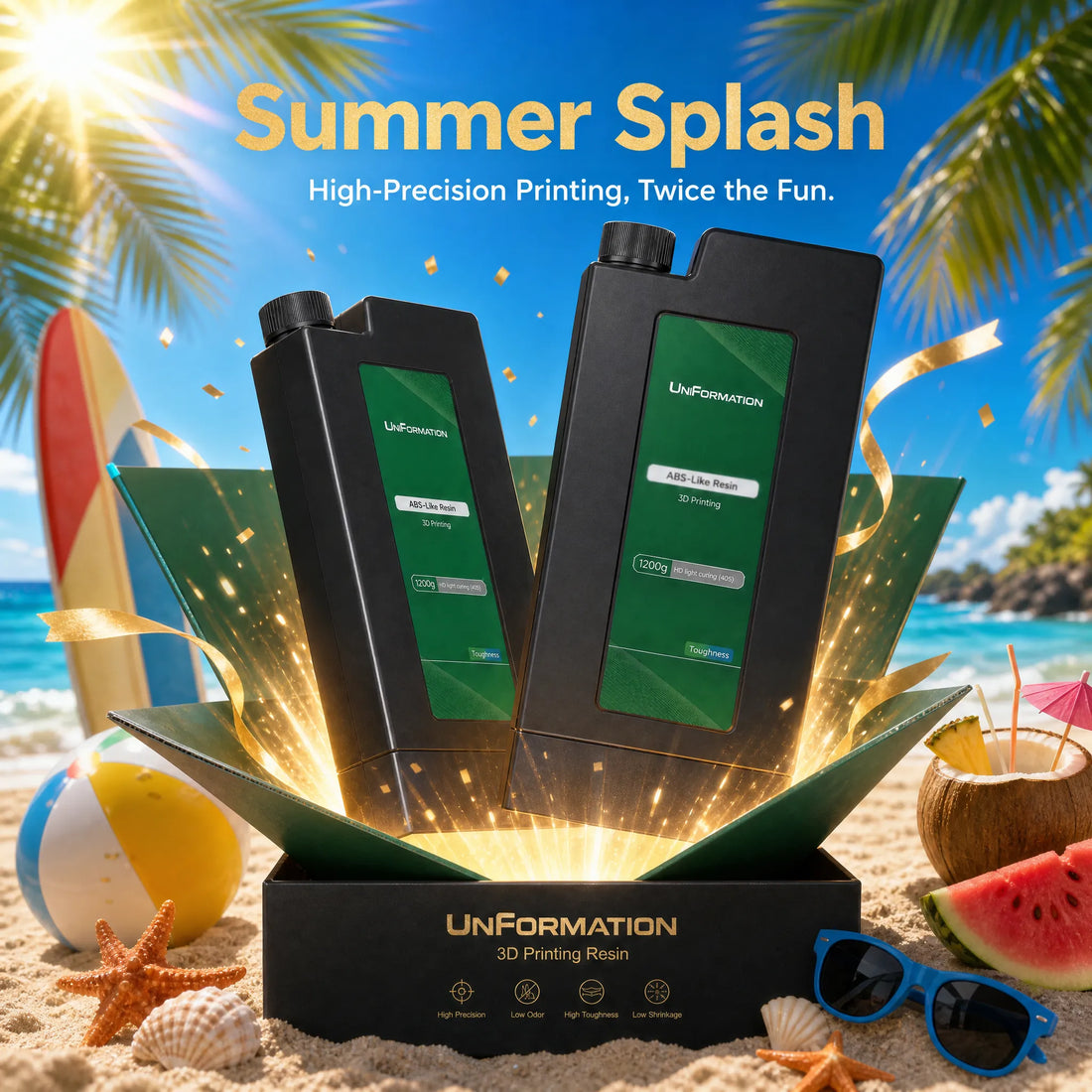 Mysterious Summer Resin Gift Box