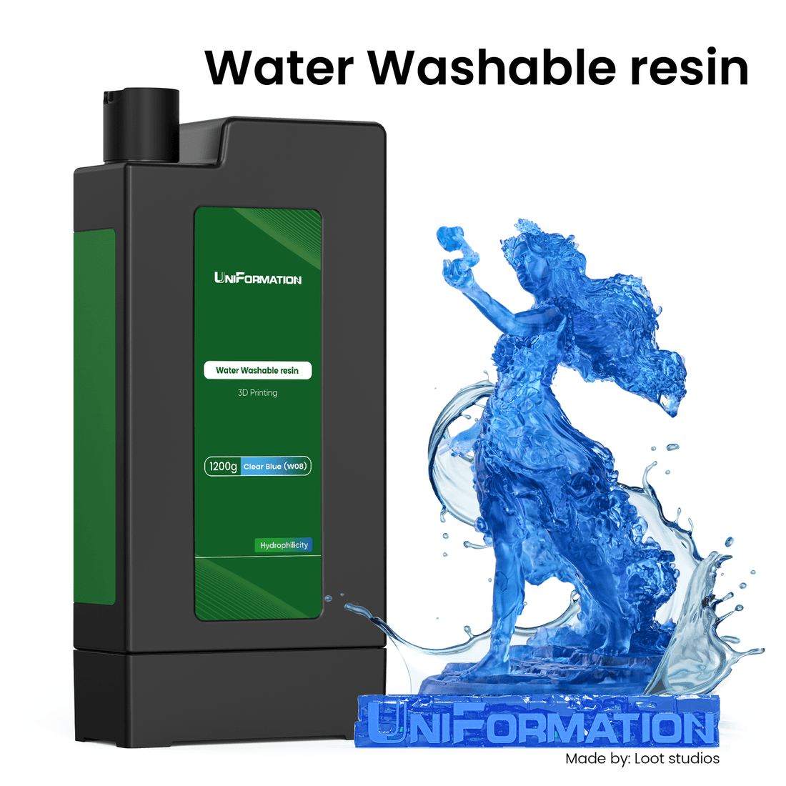 Uniformation Water Washable Resin (Cartridge)