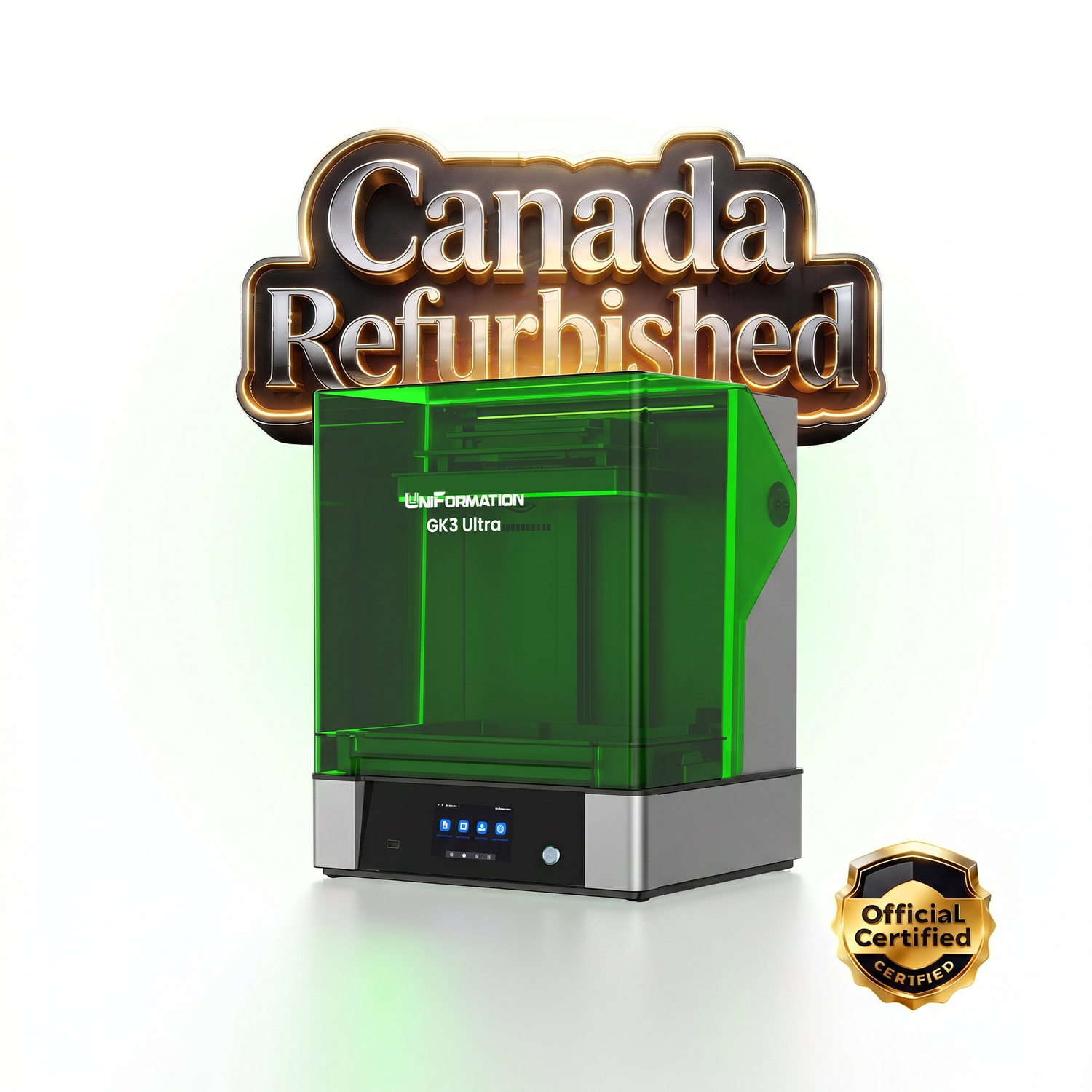 [Pre-Owned] UniFormation 16K Resin Printer GK3 Ultra — CA Only