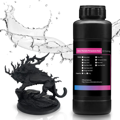 Uniformation Water Washable Resin（X64 Black）