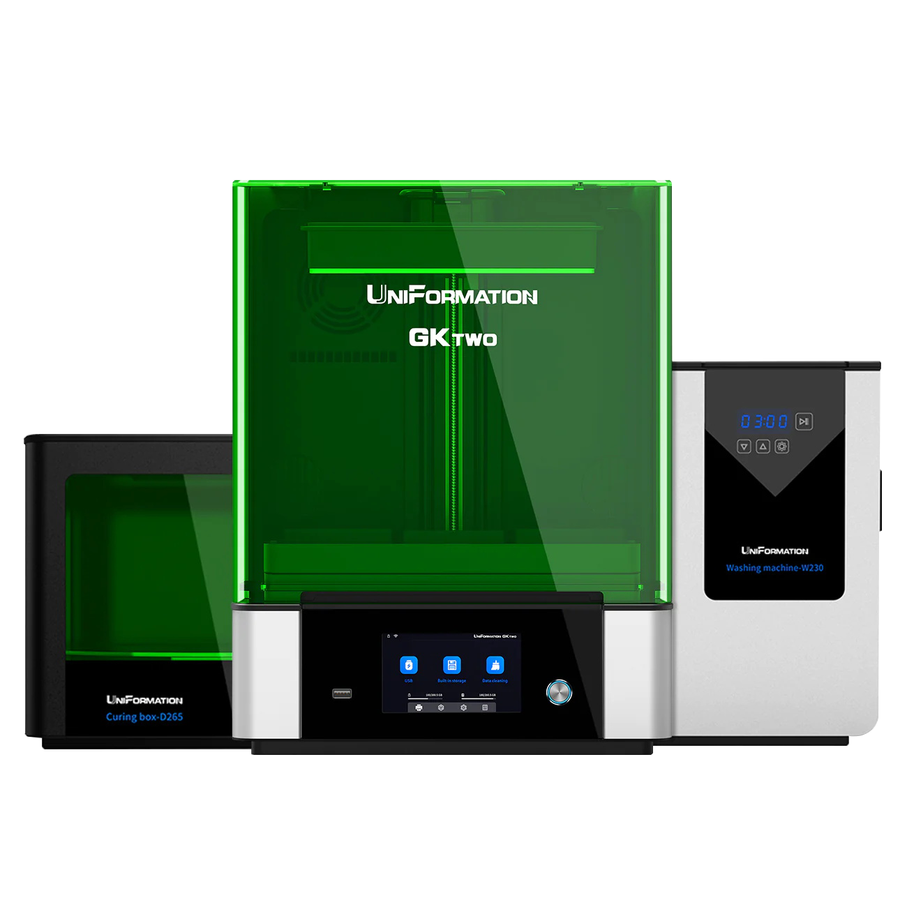 UniFormation 3d Printer kit(GKtwo+W230+D265)